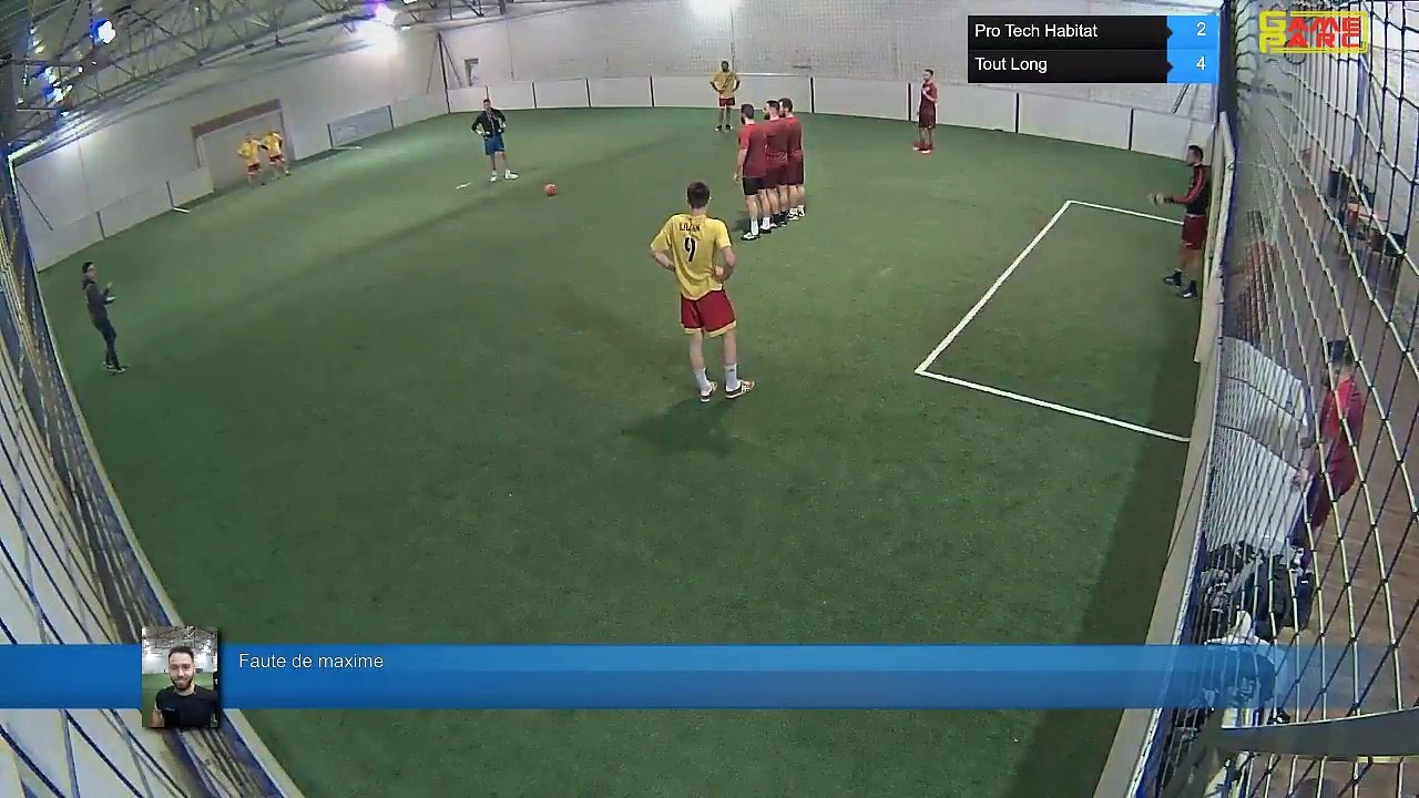Faute de maxime - Pro Tech Habitat Vs Tout Long - 19/12/17 21:41 - LIGUE 2 - Poitiers Game Parc