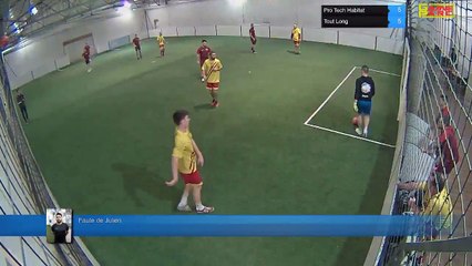 Faute de Julien - Pro Tech Habitat Vs Tout Long - 19/12/17 21:41 - LIGUE 2 - Poitiers Game Parc