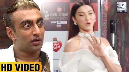 Gauahar Khan IGNORES Akash Dadlani's Questions | Shocking