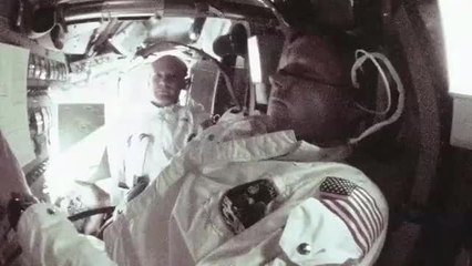 "A vast, gray expanse loomed just a few hundred meters below as Neil Armstrong peered out his tiny window