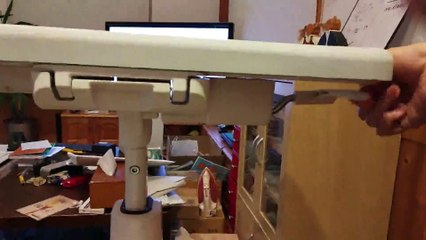 【FLEXISPOT デスクバイク V9】筐体をじっくりと細かくチェックしてみた。