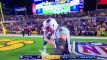 Rob Gronkowski Goes Over The Limit On Touchdown Dance vs Steelers 2017