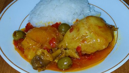 How to make Orange Chicken (Pollo en Salsa)
