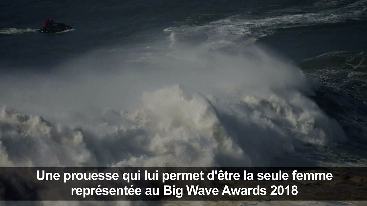 Surf: Justine Dupont, seule femme aux Big Wave Awards 2018