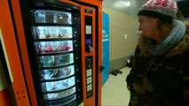 Free Vending Machine Provides Essentials For The Homeless