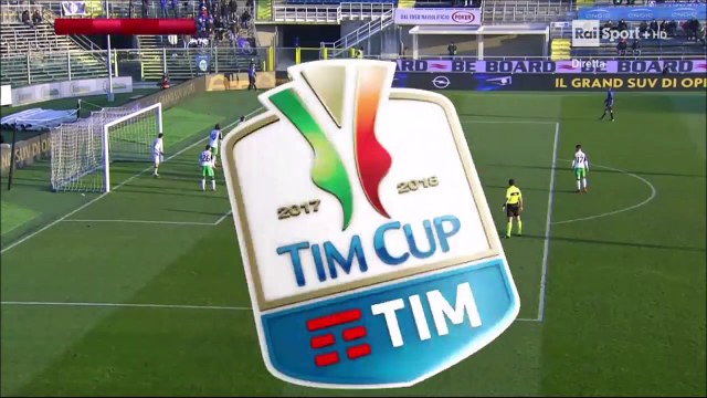 2-0 Rafael Tolói Goal Italy Coppa Italia Round 5 - 20.12.2017 Atalanta Bergamo 2-0 Sassuolo Calcio