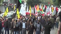 Filistinliler, ABD'nin Vetosunu Protesto Etmek Amacıyla Yürüyüş Düzenledi