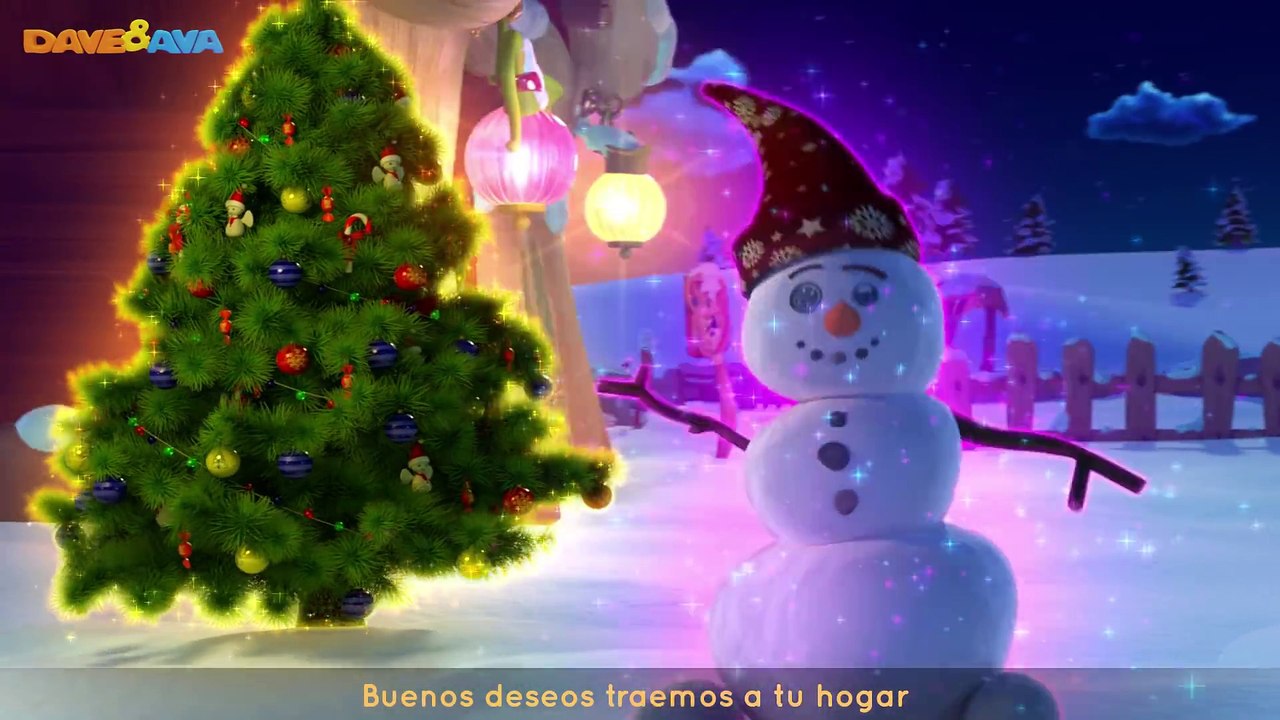 Canciones de Navidad para Niños   Feliz, Feliz Navidad   Сanciones Infantiles de Dave y Ava