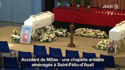Une chapelle ardente en hommage aux victimes de Millas
