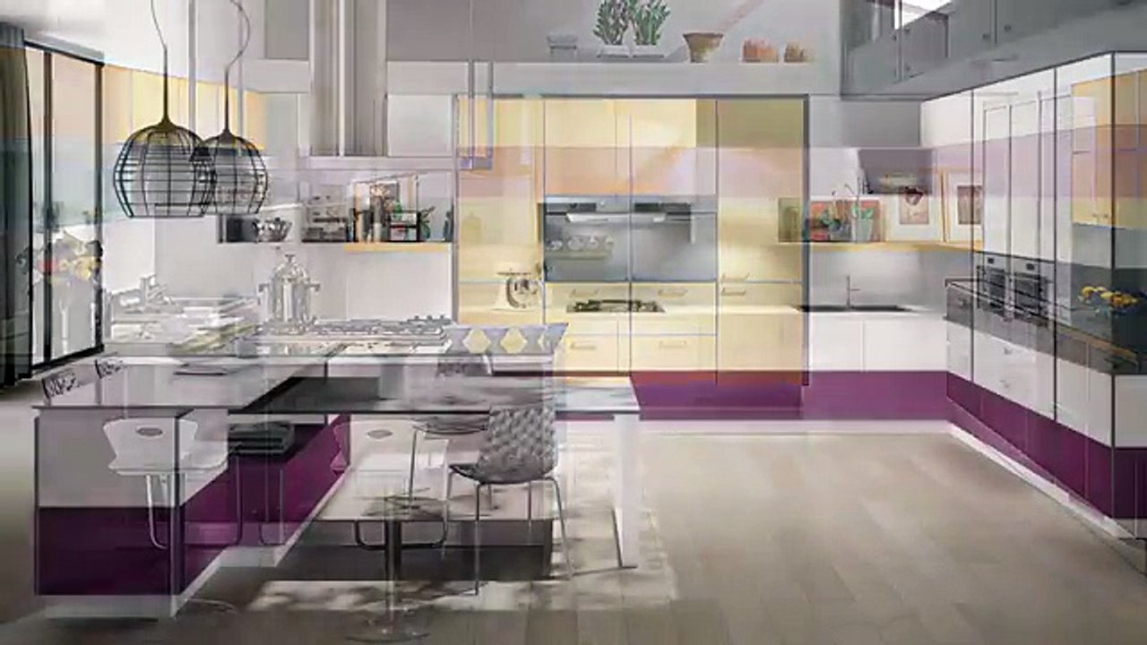 Modern Kitchen Furniture Creative Ideas - Modern and Luxury Kitchen Design - YouTube