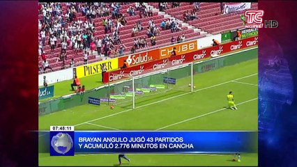 Brayan Angulo el hombre gol para el campeonato de Emelec