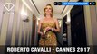Eva Herzigova in Roberto Cavalli Couture at Cannes Film Festival 2017 | FashionTV | FTV