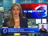 Últimas actividades de presidente Lenín Moreno en Europa