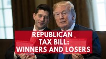 Republican tax bill winners and losers