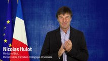 Cloture des Assises nationales de la mobilite : discours de Nicolas Hulot