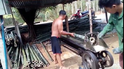 INSIDER THAILAND-D.I.Y Bamboo Cutting Machine