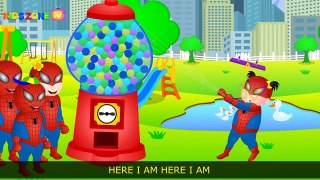 Spiderman Finger Family Collection | Spiderman Finger Family (Lollipop) Nursery Rhyme