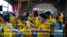 Le marathon de danse des élèves mouscronnois au profit de Viva For Life