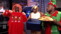 The New Day's holiday celebration is crashed by Rusev & English  SmackDown LIVE, Dec. 19, 2017
