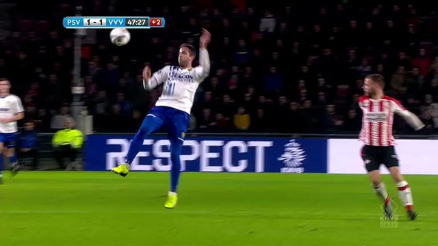 Luuk de Jong Goal HD PSV Eindhoven 1-1 VVV-Venlo 20.12.2017