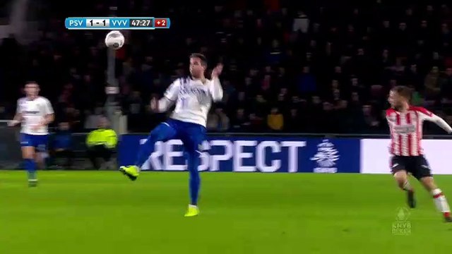 Luuk de Jong Goal HD PSV Eindhoven 1-1 VVV-Venlo 20.12.2017