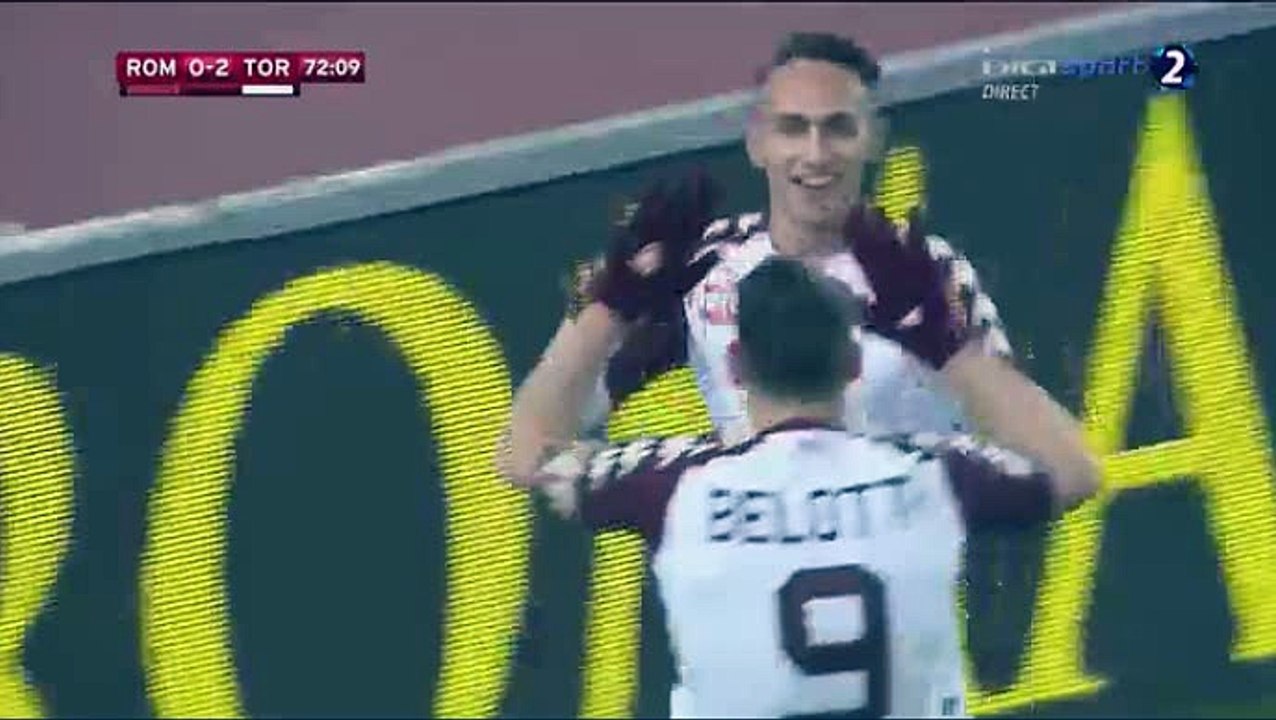 Roma - Torino 0-2 GOAL Edera (Coppa Italia 2017-2018) 20-12-2017