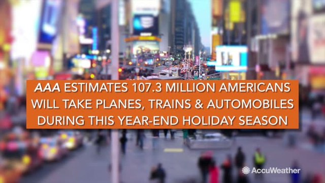 Planes, Trains and Automobiles: Holiday travel estimates