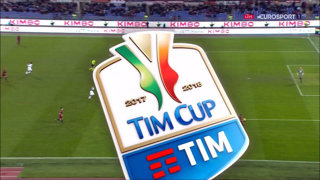 1-2 Patrik Schick Goal Italy Coppa Italia Round 5 - 20.12.2017 AS Roma 1-2 Torino FC