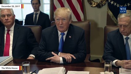 Télécharger la video: Trump: 'We Have Essentially Repealed Obamacare' With GOP Tax Bill