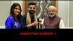 Virat Kohli and Anushka Sharma meet PM Narendra Modi After Marriage.Prime Minister congratulated them.