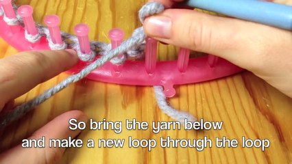 How to Loom Knit a Basic Cloche Hat (DIY Tutorial)
