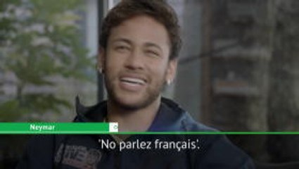 'No parlez francais' - Neymar not quite fluent in his new home