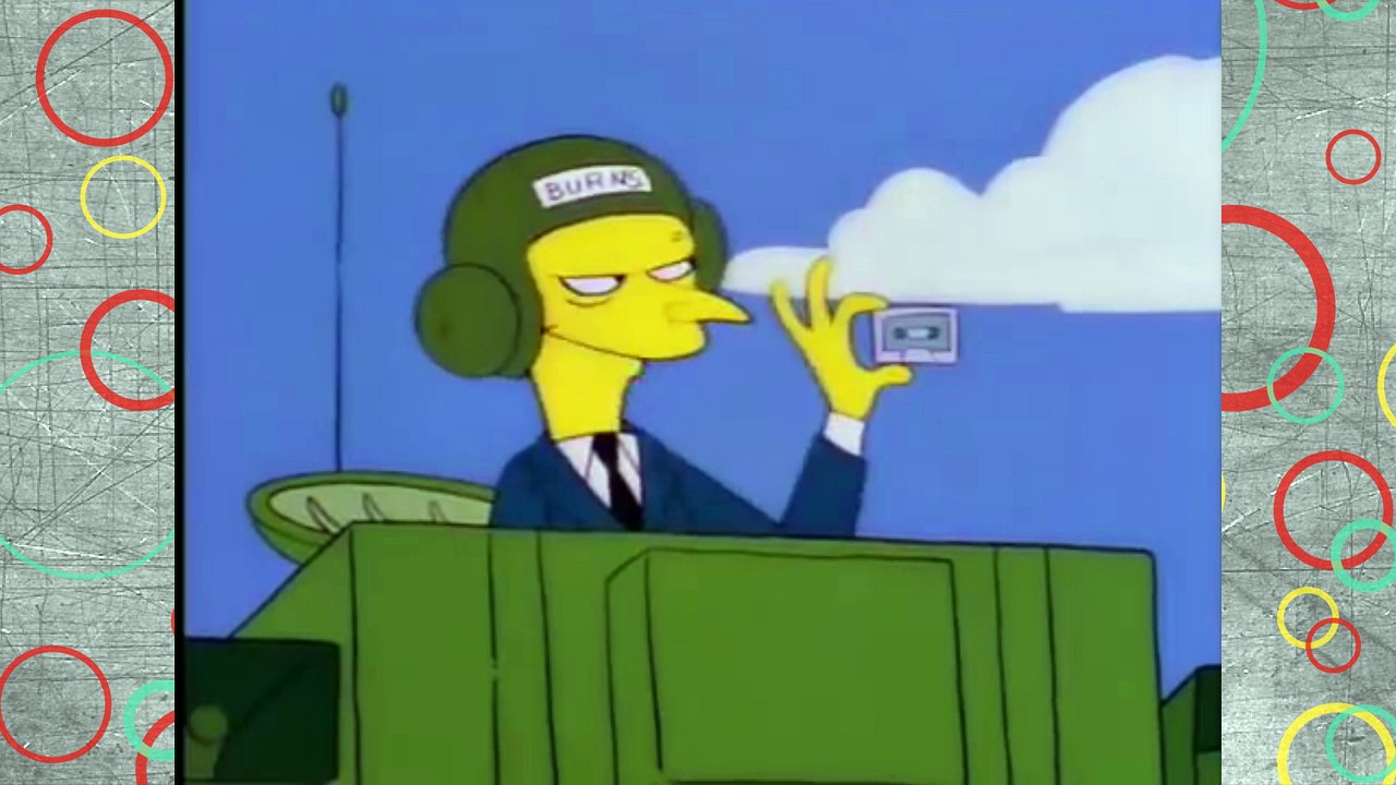 Mr. Burns tank: We are family (English)