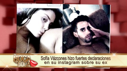 Sofía Vásconez hizo fuertes declaraciones en su instagram sobre su ex