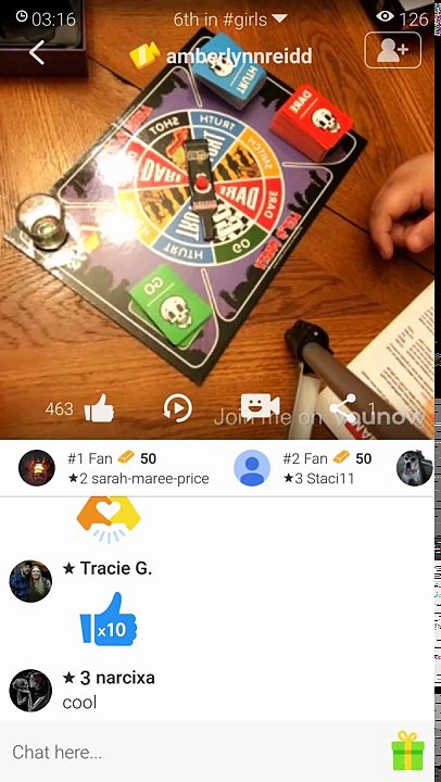 Amberlynn Reid YouNow 12/16/17--Part 1