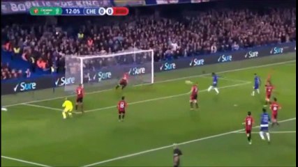 Willian Goal vs Bournemouth (1-0)