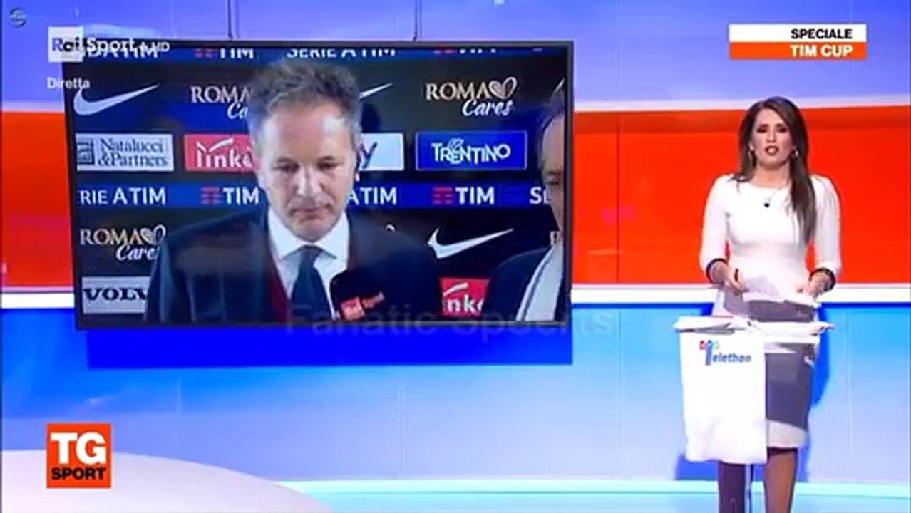 Intervista MIHAJLOVIC Dopo ROMA TORINO 1-2