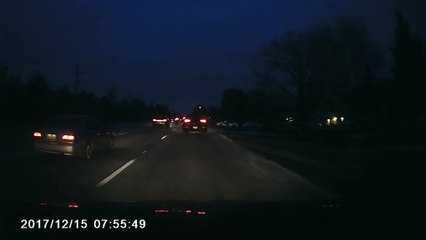 Guy Plows into the Back of a Mail Carrier