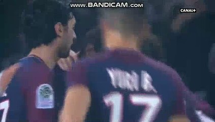 Edinson Cavani Goal - PSG 1-0 SM Caen 20.12.2017