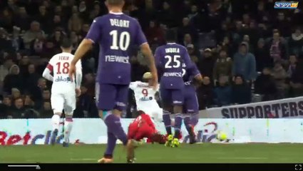 Nabil Fekir Goal - Toulouse 0-1 Lyon 20-12-2017
