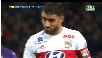 Penalty) Fekir N. Goal HD - Toulouse	0-1	Lyon 20.12.2017