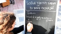 Üretici Pazarında Doğal Sabun Atölyesi Kuruldu