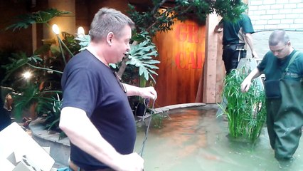 Derniers travaux avant l'ouverture du center parcs