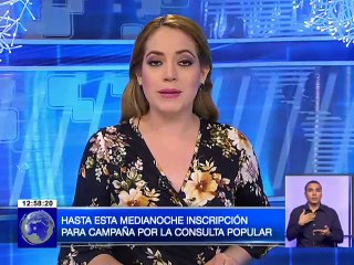 Hasta esta medianoche inscripción para campaña por la Consulta