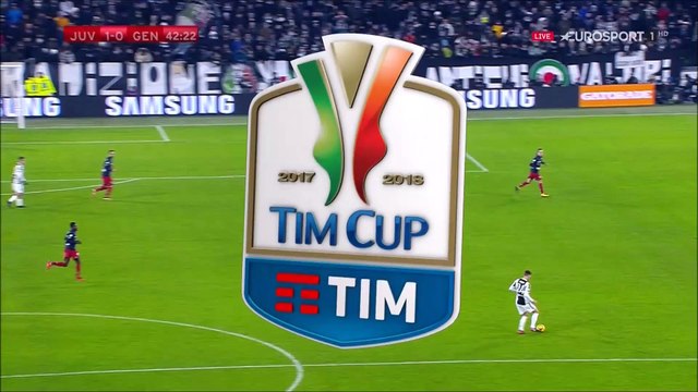 1-0 Paulo Dybala Goal Italy Coppa Italia Round 5 - 20.12.2017 Juventus FC 1-0 Genoa