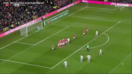 Zlatan Ibrahimovic Goal HD - Bristol City 1 - 1 Manchester United - 20.12.2017 (Full Replay)