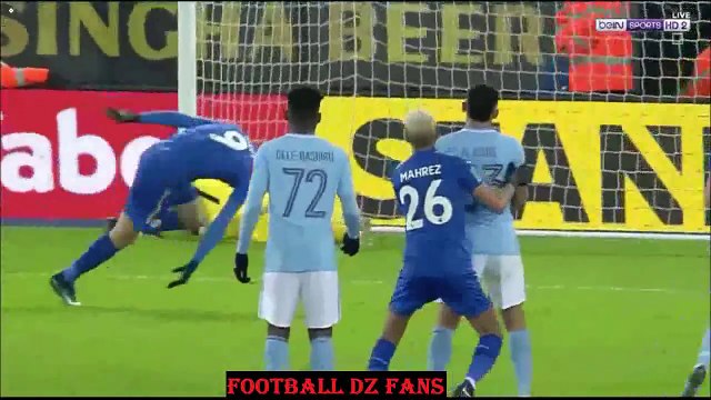 أهداف مبارة ليستر سيتي (1-1) مانشستر سيتي +ضربات الترجيح (4-2) محرز و فاردي يضيعان