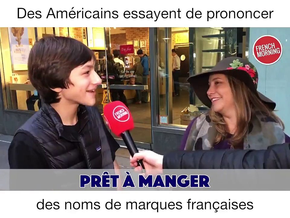 Quand des américains tentent de prononcer des noms de marques françaises