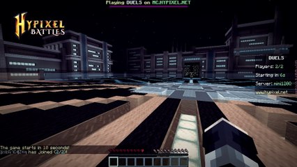 Classic Duel: legitwinner vs. brasiligamer - Hypixel Battles - 13, Dec. 2017