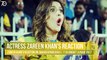 Zareen Khan's Reaction | Shahid Afridi Sixes | T10 Cricket League | Pakhtoon Team